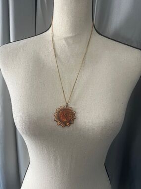 Handmade Copper enameled Necklace -Women Jewelry